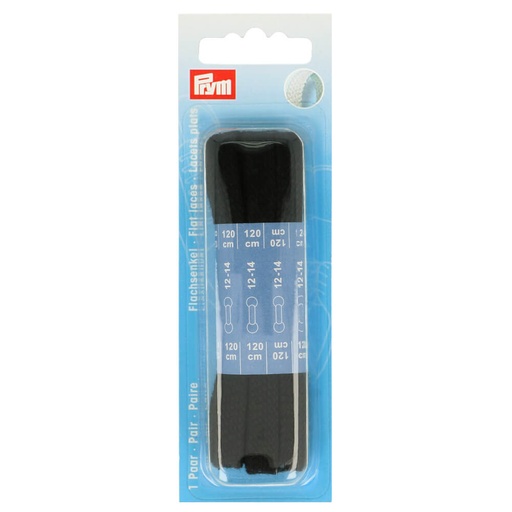 [974730] Prym Platte veters 0,80x120cm zwart - 2st
