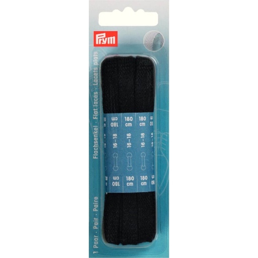 [974750] Prym Platte veters 0,80x180cm zwart - 2st