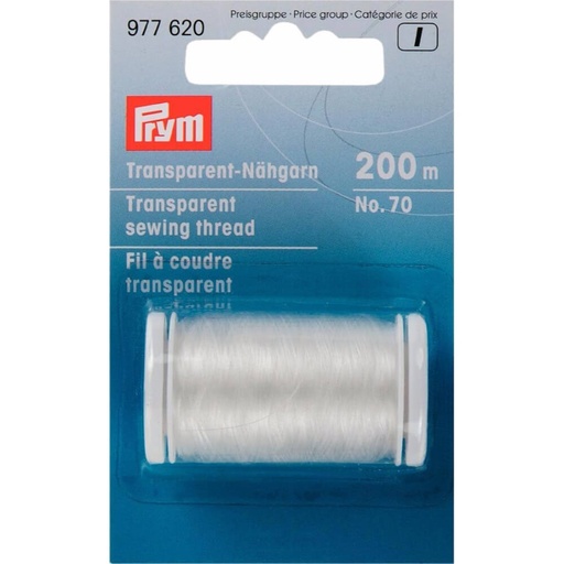 [977620] Prym Transparant naaigaren licht - 200m