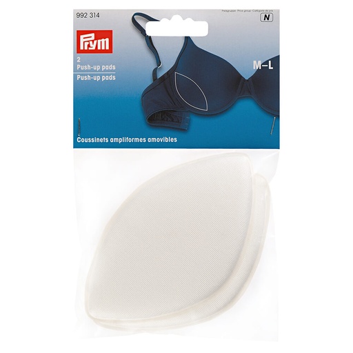 [992314] Prym Push-up pads maat M-L wit - 2st