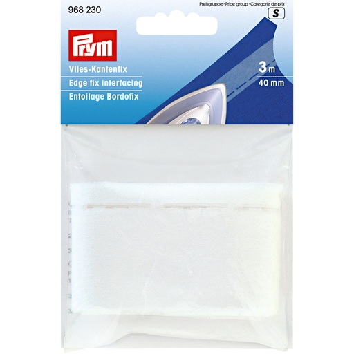 [968230] Prym Vlies-Kantenfix 40mm wit - 