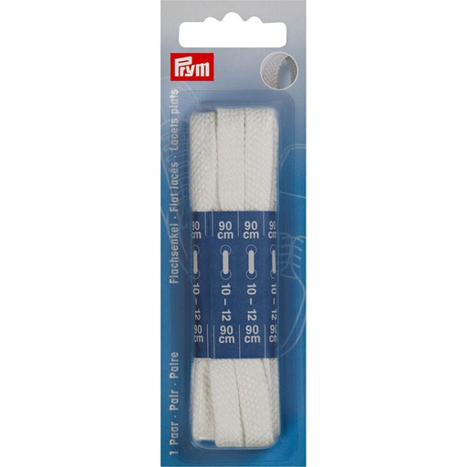 [974723] Prym Platte veters 0,80x90cm wit - 2st