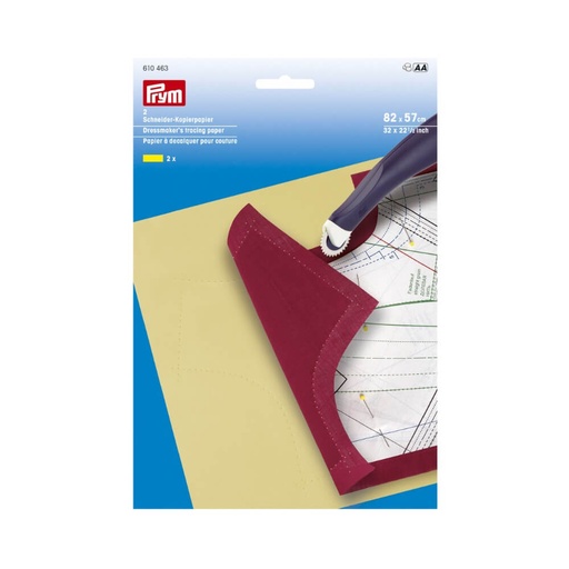 [610463] Prym Kopieerpapier voor patronen 82x57cm geel - 2st