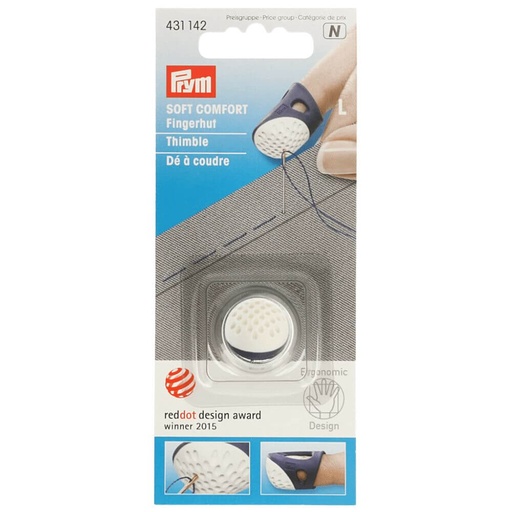 [431142] Prym Vingerhoed ergonomisch L paars - 