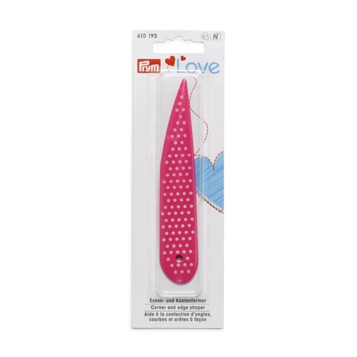 [610193] Prym Love hoeken- en kantenvormer 12,2,5cm fuchsia - 