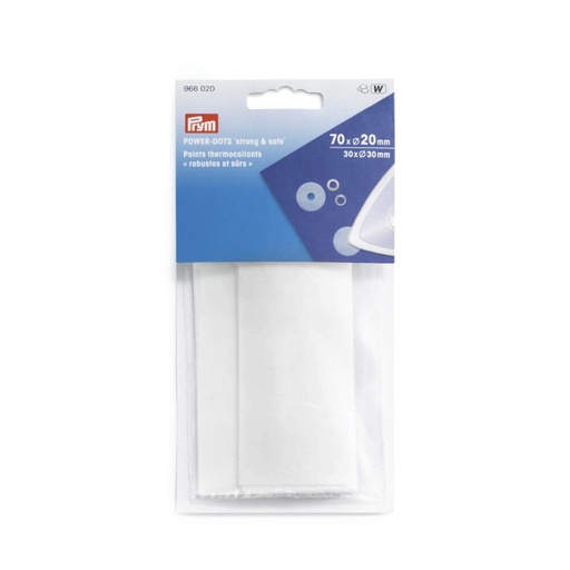 [966020] Prym Power-dots sterk en veilig wit - 