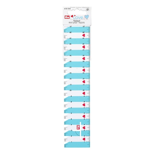 [610728] Prym Love handmeetlat 21cm mint - 10st