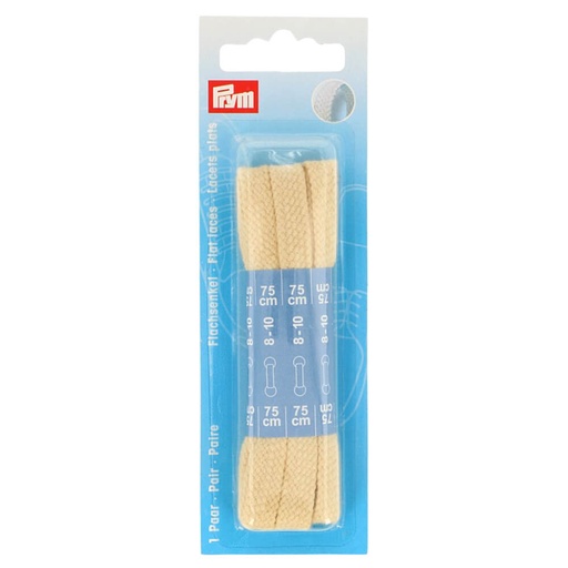 [974712] Prym Platte veters 0,80x75cm beige - 2st