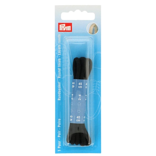 [974800] Prym Ronde veters 0,3x45cm zwart - 2st