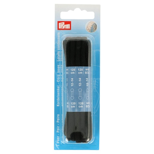 [974900] Prym Koordveters 0,120cm zwart - 2st