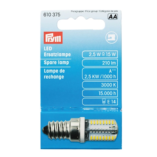 [610375] Prym LED reservelamp voor naaimachine schroef 2.5W - 