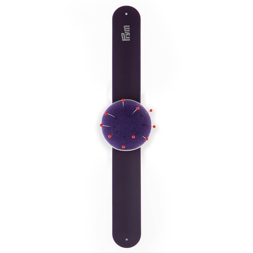 [610275] Prym Armbandspeldenkussen met siliconen band paars - 