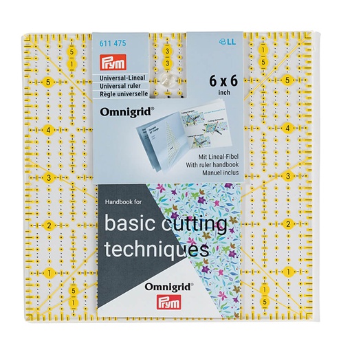 [611475] Prym Omnigrid universele liniaal 6x6 inch - 