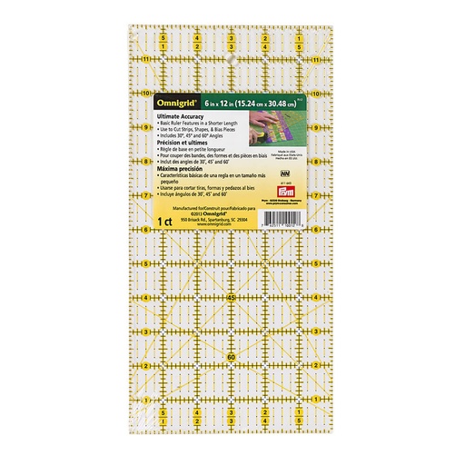 [611643] Prym Omnigrid universele liniaal 6x12 inch - 