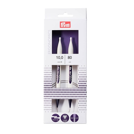 [215813] Prym Ergonomics rondbreinaalden 80cm 10.00mm - 