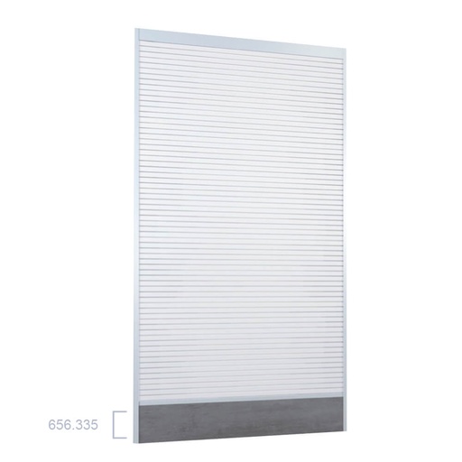 [656335] Prym Onderbord voor wandmodule vlak 190x100cm grijs - 1st