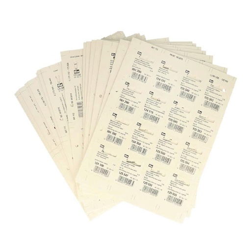 [661112] Prym Dispositiekaartjes brei- en haaknaalden - 1st