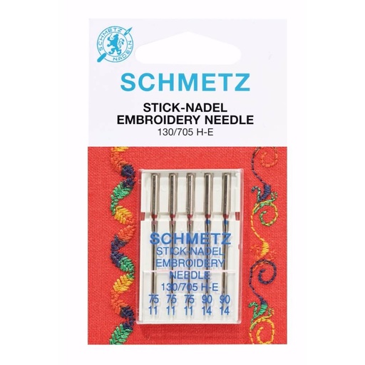 Schmetz Borduren 5 naalden 75-90 