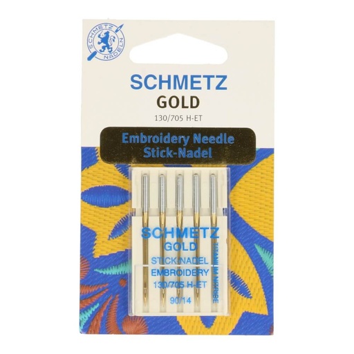 Schmetz Gold borduren 5 naalden 90-14 