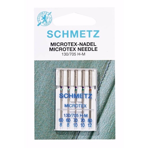 Schmetz Microtex 5 naalden 60-80 