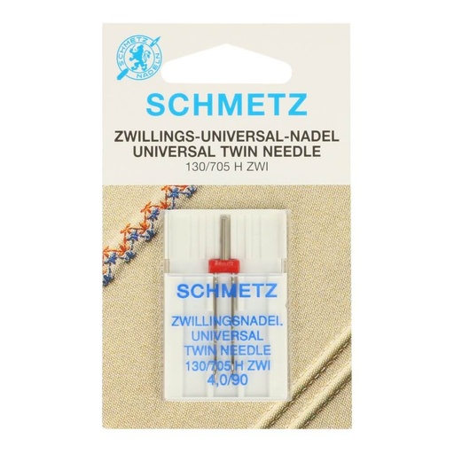 Schmetz Tweeling 1 naald 4.0-90 