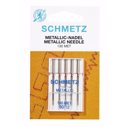 Schmetz Metallic 5 naalden 80-12 