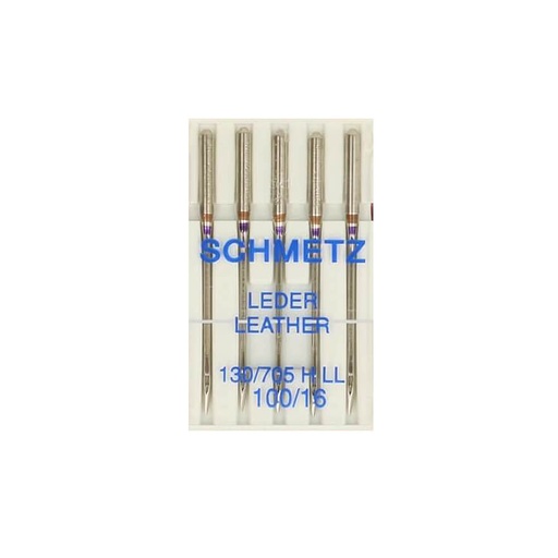 Schmetz Container box leder 5 naalden 100-16 