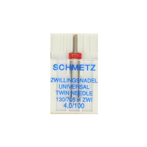 Schmetz Container box tweeling 1 naald 4.0-100 