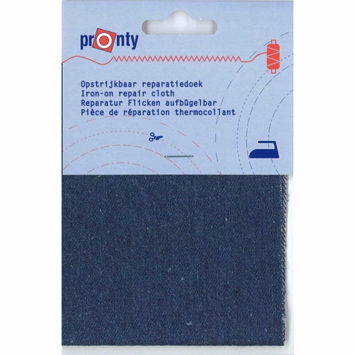 [535610074] Pronty Reparatiedoek jeans opstrijkbaar  074