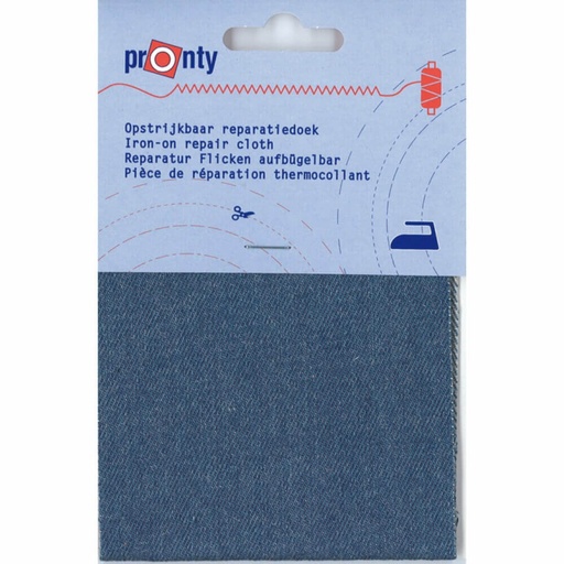 [535610075] Pronty Reparatiedoek jeans opstrijkbaar  075