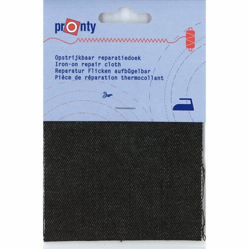 [535610090] Pronty Reparatiedoek jeans opstrijkbaar  090
