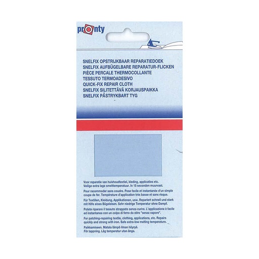 [552410005] Pronty Reparatiedoek Snelfix opstrijkbaar  005