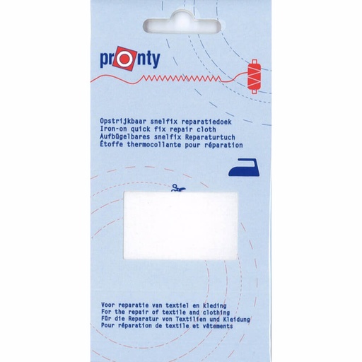 [552410010] Pronty Reparatiedoek Snelfix opstrijkbaar  010