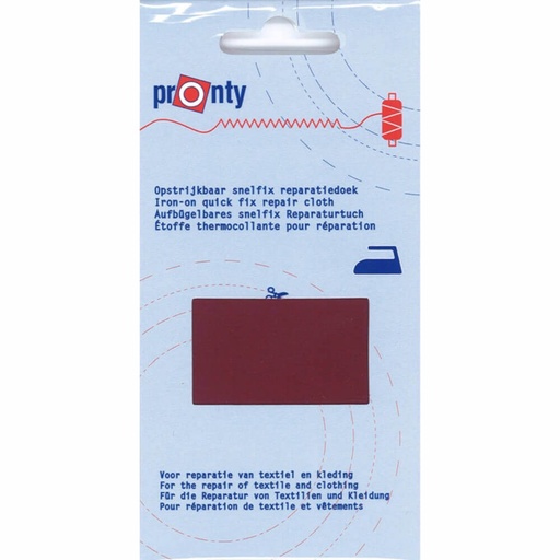 [552410015] Pronty Reparatiedoek Snelfix opstrijkbaar  015
