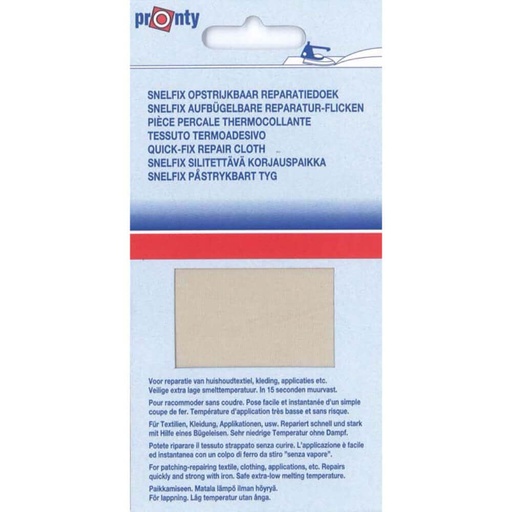[552410030] Pronty Reparatiedoek Snelfix opstrijkbaar  030
