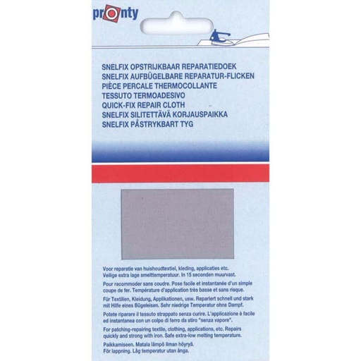 [552410033] Pronty Reparatiedoek Snelfix opstrijkbaar  033