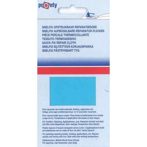 [552410312] Pronty Reparatiedoek Snelfix opstrijkbaar  312