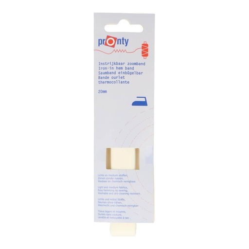 [930900000] Pronty Zoomband instrijkbaar 20mm - 