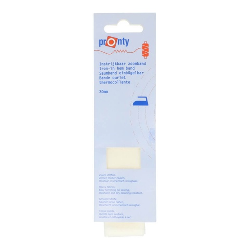 [931912000] Pronty Zoomband instrijkbaar 30mm - 
