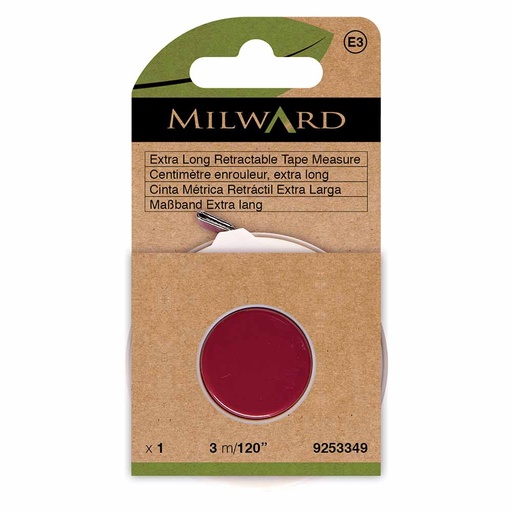 [MG9253349] Milward Rolcentimeter jumbo 300cm rood - 5st