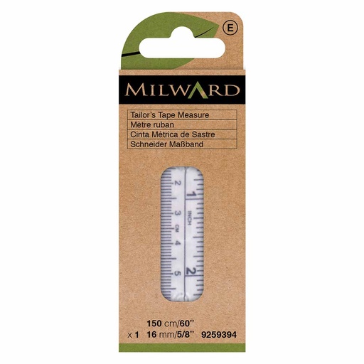 [MG9259394] Milward Meetlint 16mm x 150cm wit - 5st