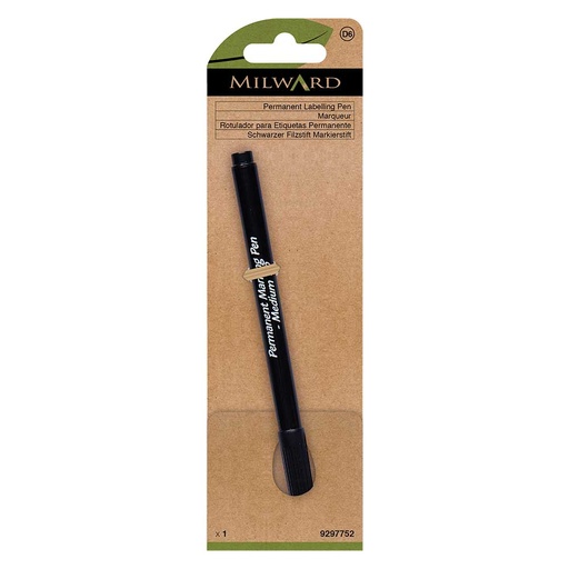 [MG9297752] Milward Markeerstift permanent zwart - 5st