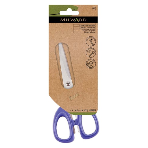 [MG9382905] Milward Huishoudschaar roestvrij 16,5cm - 3st