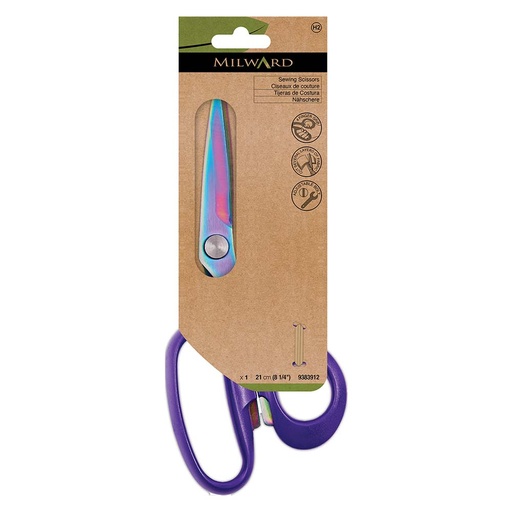 [MG9383912] Milward Naaischaar roestvrij staal 21cm - 3st