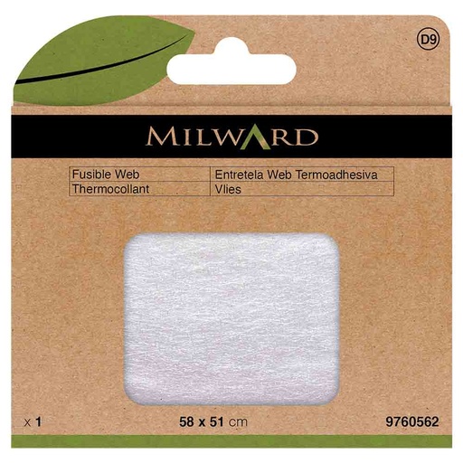 [MG9760562] Milward Zoomvlies opstrijkbaar 58x51cm