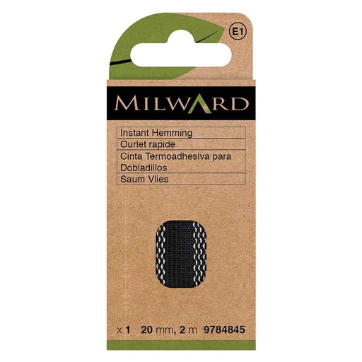 [MG9784845] Milward Zoomvlies 20mmx2m zwart