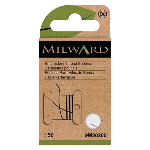 [MG9M30200] Milward Wikkelkaarten papier - 50st