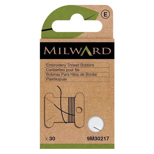 [MG9M30217] Milward Wikkelkaarten plastic - 30st
