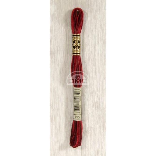 [117MC-0115] DMC Mouliné splijtzijde 8m - 0115