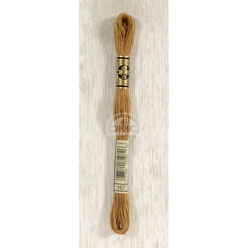 [117MC-0167] DMC Mouliné splijtzijde 8m - 0167